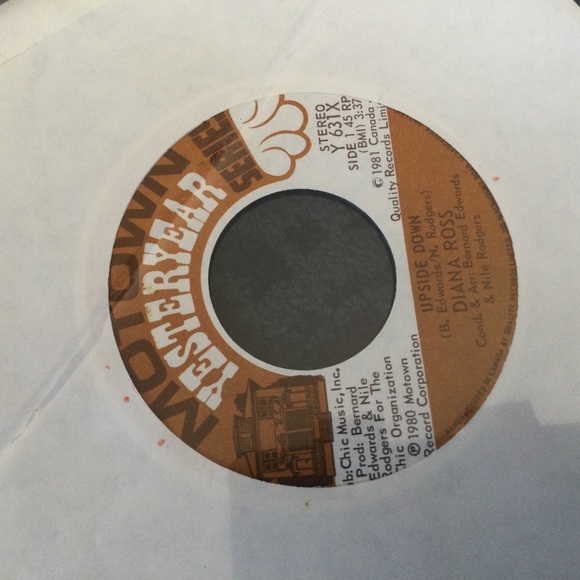 Lot of Six 45 Records Vinyl 80s Springsteen Diana Ross Blondie Billy Joel - Picture 16 of 16